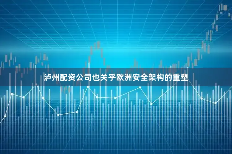 泸州配资公司也关乎欧洲安全架构的重塑